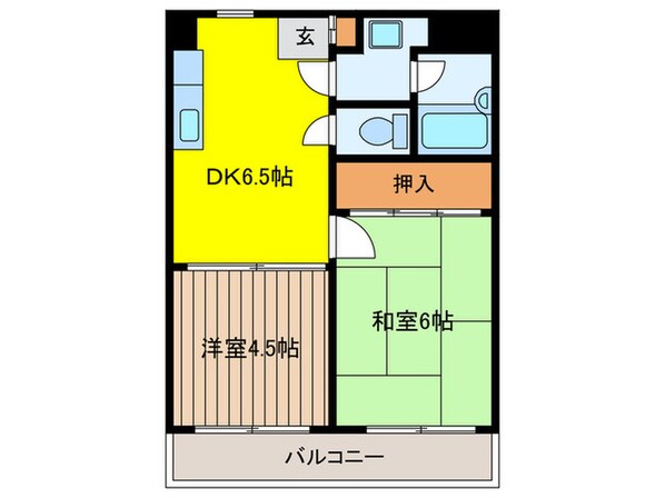 レヂェンドロ－ランの物件間取画像